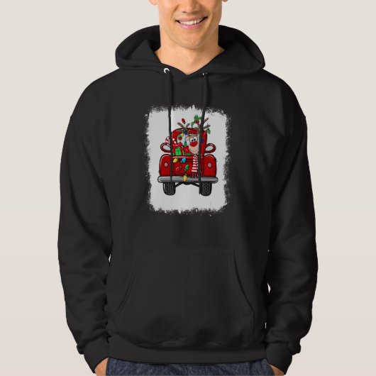 Kerstkerstfeestdagen met open kerstmis hoodie (Voorkant)