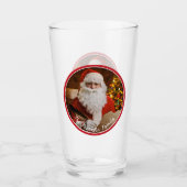  kerstkerstFeestdagen personaliseren Glas (Voorkant)