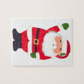 Kerstkerstfeestdagen winterfeestelijke Kinderen Legpuzzel (Horizontaal)