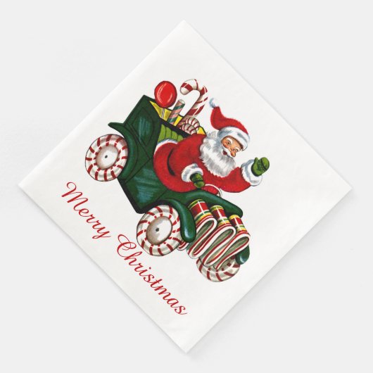 Kerstkerstfeestfeest Servet (Hoek)