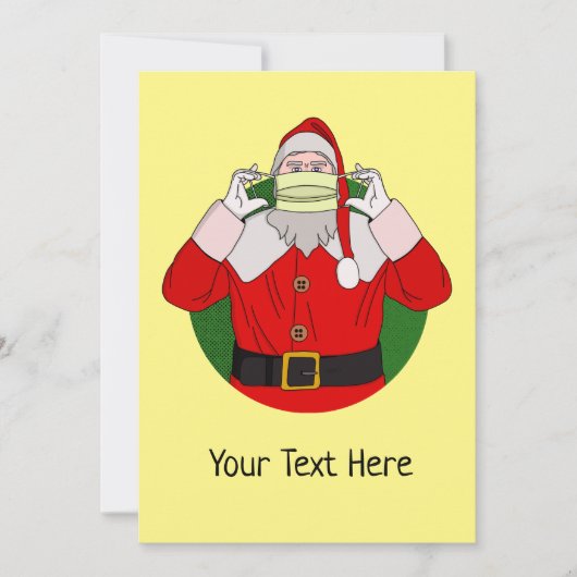 Kerstkerstfeestkaart Kaart (Voorkant)