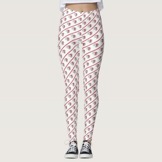 KerstkerstfeestLeggings Leggings (Voorkant)
