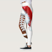 KerstkerstFootball - Koopkerstkerstman - Funny Spo Leggings (Links)