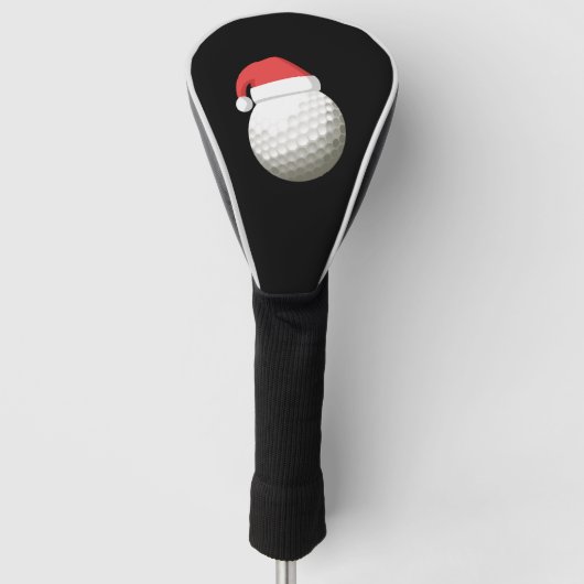 KerstkerstGolf van Santa Hat Golfheadcover (Voorkant)
