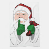 Kerstkersthanddoeken Aangepaste feestdagen Tea Tow Theedoek (Verticaal)