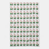 Kerstkersthanddoeken Aangepaste feestdagen Tea Tow Theedoek (Verticaal)