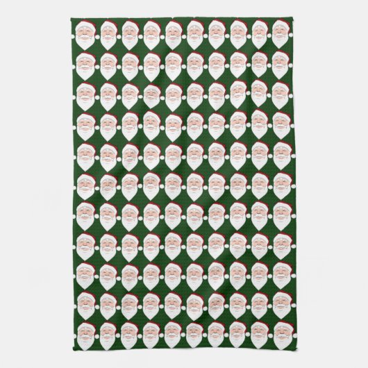 Kerstkersthanddoeken Aangepaste feestdagen Tea Tow Theedoek (Verticaal)