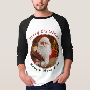 kerstkerstjaar — Aanpassing aan persoonlijke wens T-shirt