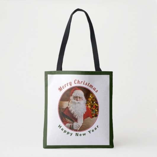 kerstkerstjaar — Aanpassing aan persoonlijke wens Tote Bag (Voorkant)