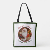 kerstkerstjaar — Aanpassing aan persoonlijke wens Tote Bag (Achterkant)