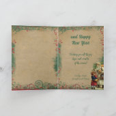  kerstkerstkaart 4 feestdagen kaart (Binnen)