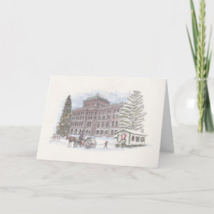 Kerstkerstkaart Bedankkaart