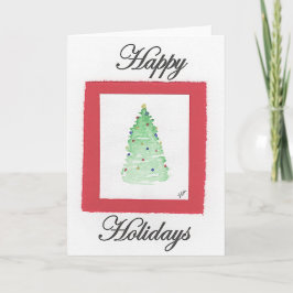 kerstkerstkaart kaart