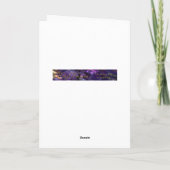 KerstkerstKaart voor de kerstman en de rendierenka Feestdagen Kaart (Achterkant)