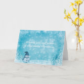 Kerstkerstkaartje Kaart (Gele Bloem)