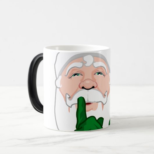 Kerstkerstkerstbeker met kerstkerstkerstbeker voor magische mok (Voorkant links)