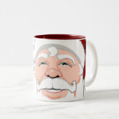 Kerstkerstkerstbeker met kerstkerstkerstbeker voor tweekleurige koffiemok (Voorkant rechts)