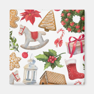 kerstkerstkerstbekers op maat magneet