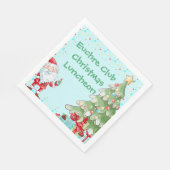Kerstkerstkerstboom - Tekst personaliseren Servet (Hoek)