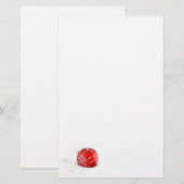 kerstkerstkerstboombal. briefpapier (Voorkant / Achterkant)