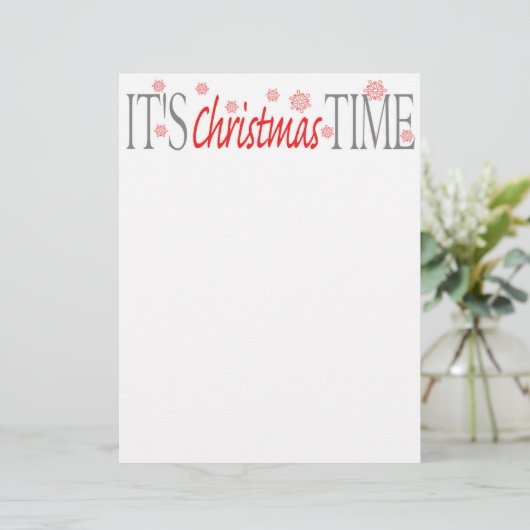 Kerstkerstkerstbrief (Staand voorkant)