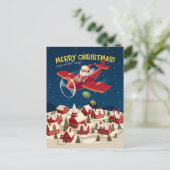 Kerstkerstkerstbriefkaart Briefkaart (Staand voorkant)