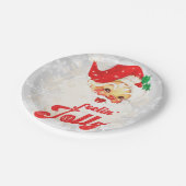 kerstkerstkerstcadeaus Jolly Papieren Bordje (Gekanteld)