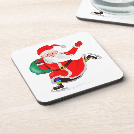 Kerstkerstkerstcadeaus voor Onderzetter (Linkerzijde)