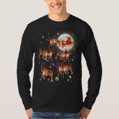Kerstkerstkerstcadeaus voor racestralen met kerstm t-shirt (Voorkant)