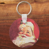 Kerstkerstkerstcadeautje JOUW NAAM toevoegen Sleutelhanger (Achterkant)