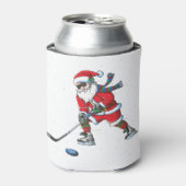 kerstkerstkerstcadeautjes met ijshockey, kinder jo blikjeskoeler (Blikje Voorkant)