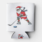 kerstkerstkerstcadeautjes met ijshockey, kinder jo blikjeskoeler (Voorkant)