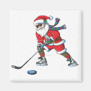 kerstkerstkerstcadeautjes met ijshockey, kinder jo magneet