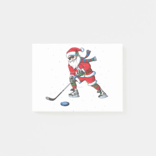 kerstkerstkerstcadeautjes met ijshockey, kinder jo post-it® notes (Voorkant)