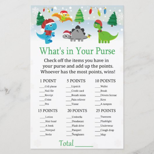 Kerstkerstkerstdinosaurus Wat zit er in je paarden (Voorkant)