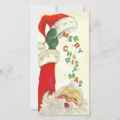 kerstkerstkerstfeest met Pet Feestdagenkaart (Voorkant)