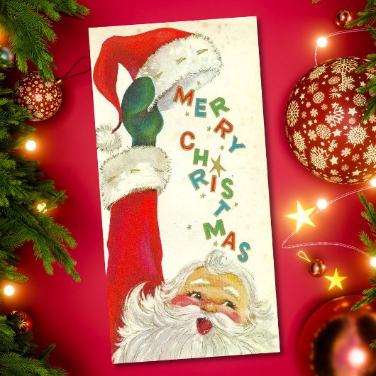 kerstkerstkerstfeest met Pet Feestdagenkaart