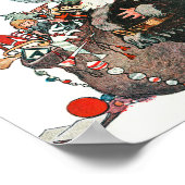 Kerstkerstkerstfeestdag Poster (Hoek)