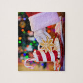 Kerstkerstkerstfeestjes Seizoensgebonden Feestdage Legpuzzel (Verticaal)