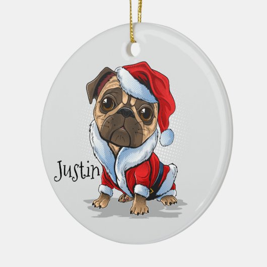 Kerstkerstkerstkerstbeker Keramisch Ornament (Links)