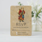  kerstkerstkerstkerstbeklag RSVP kaartje (Staand voorkant)