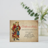  kerstkerstkerstkerstbeklag uitnodiging briefkaart (Staand voorkant)