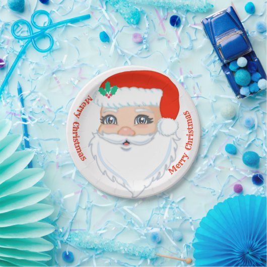 Kerstkerstkerstkerstcadeaupapier Bord (Feest)