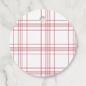 Kerstkerstkerstkerstdank Bedankjes Labels (Achterkant)