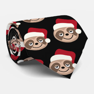 Kerstkerstkerstkerstfeestjes Stropdas