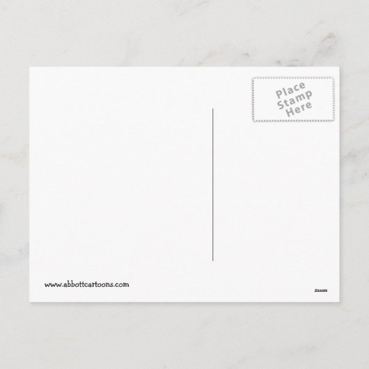 KerstkerstkerstkerstHumor Briefkaart (Achterkant)