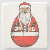  kerstkerstkerstkerstkerst met Roly Poly Stenen Onderzetter (Voorkant)