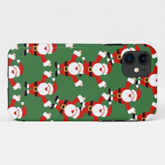 Kerstkerstkerstkerstkerstbehangpapier Case-Mate iPhone Case (Achterkant (horizontaal))