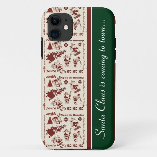 Kerstkerstkerstkerstkerstcadeau Case-Mate iPhone Case (Achterkant)