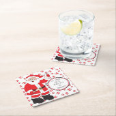 Kerstkerstkerstkerstkerstcadeau Kartonnen Onderzetters (Insitu)